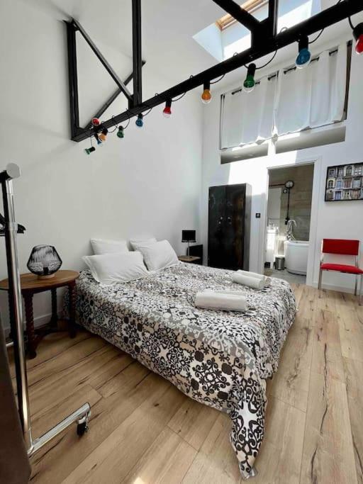 Rare ! Loft Atypique Centre-Ville Parking Jardin Reims Kültér fotó