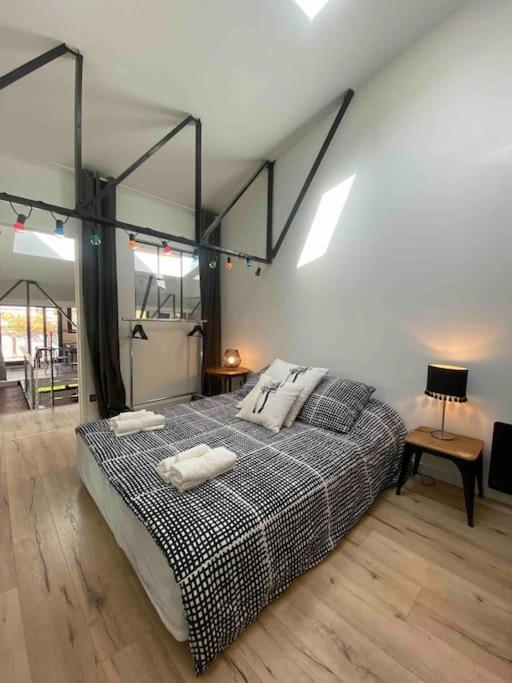 Rare ! Loft Atypique Centre-Ville Parking Jardin Reims Kültér fotó