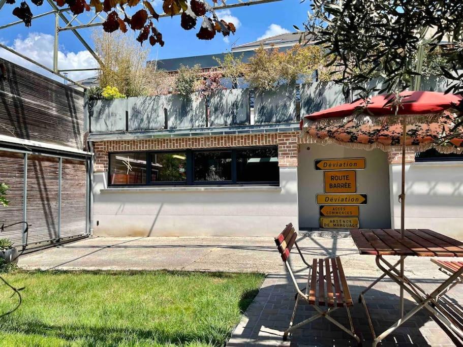Rare ! Loft Atypique Centre-Ville Parking Jardin Reims Kültér fotó