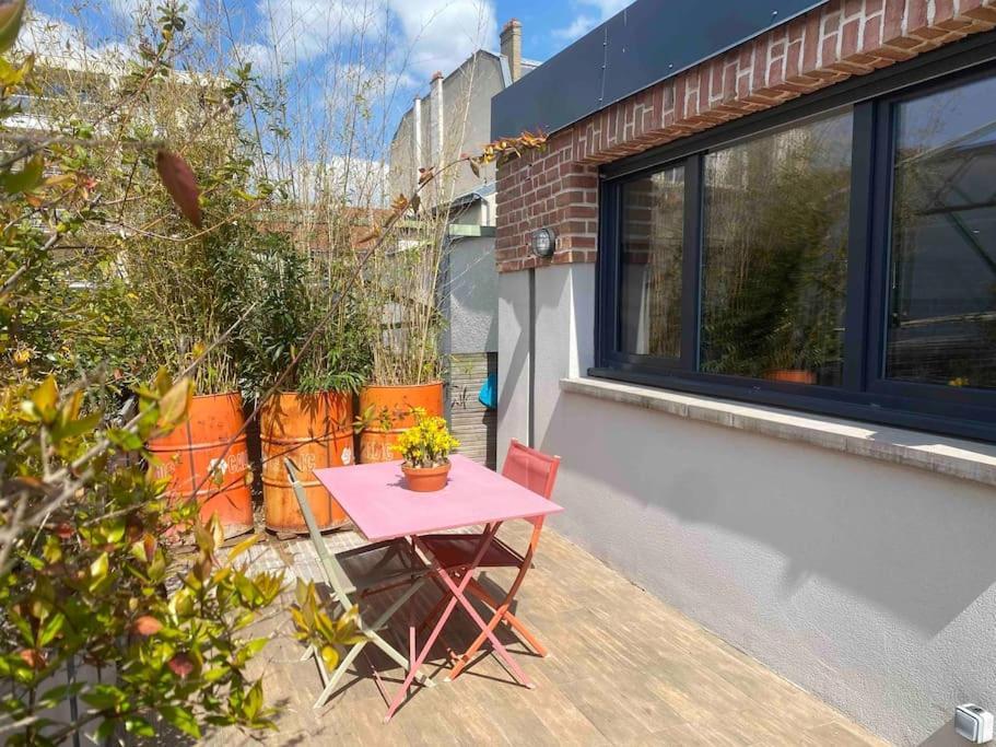 Rare ! Loft Atypique Centre-Ville Parking Jardin Reims Kültér fotó