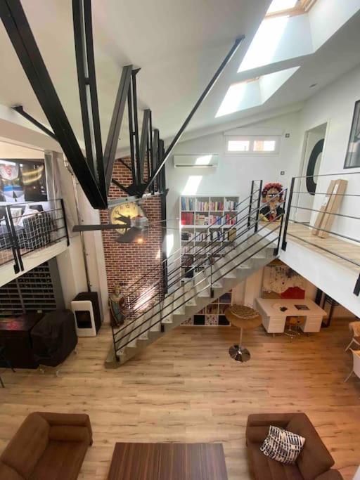 Rare ! Loft Atypique Centre-Ville Parking Jardin Reims Kültér fotó