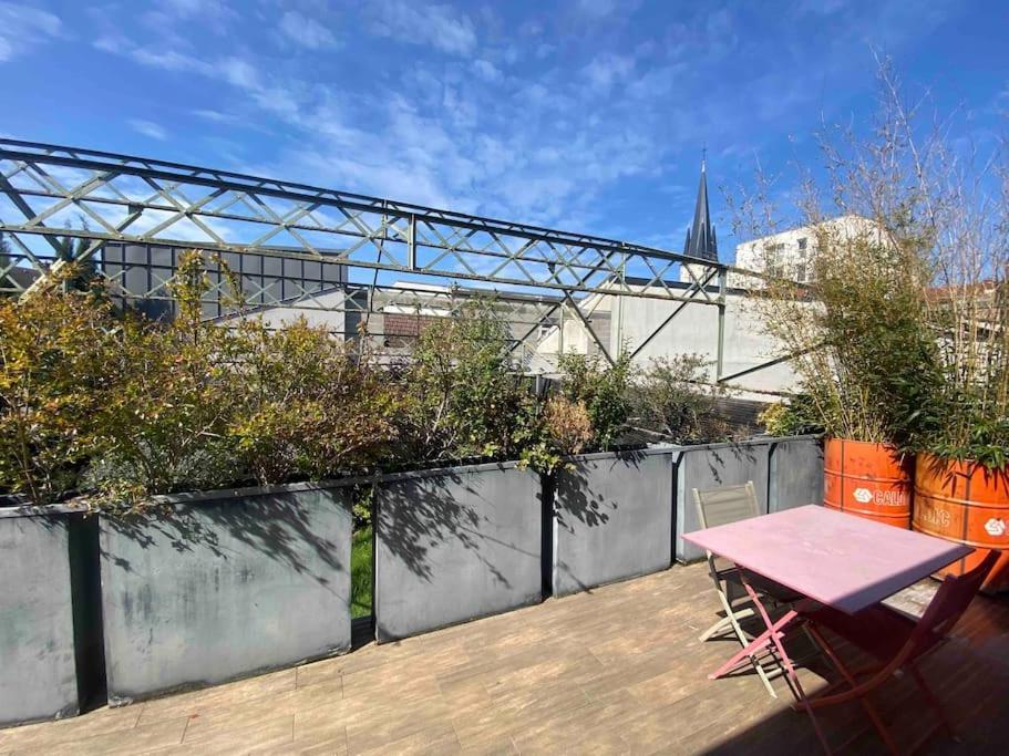 Rare ! Loft Atypique Centre-Ville Parking Jardin Reims Kültér fotó