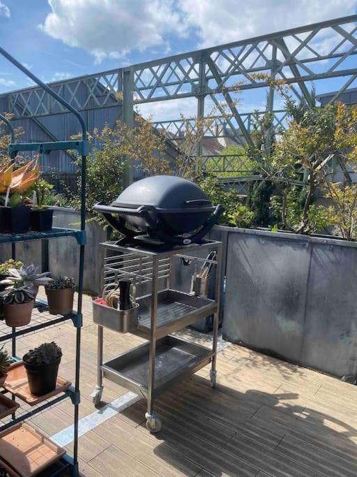 Rare ! Loft Atypique Centre-Ville Parking Jardin Reims Kültér fotó