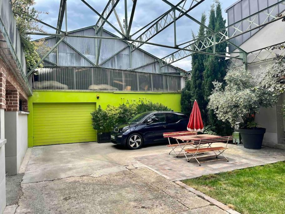 Rare ! Loft Atypique Centre-Ville Parking Jardin Reims Kültér fotó